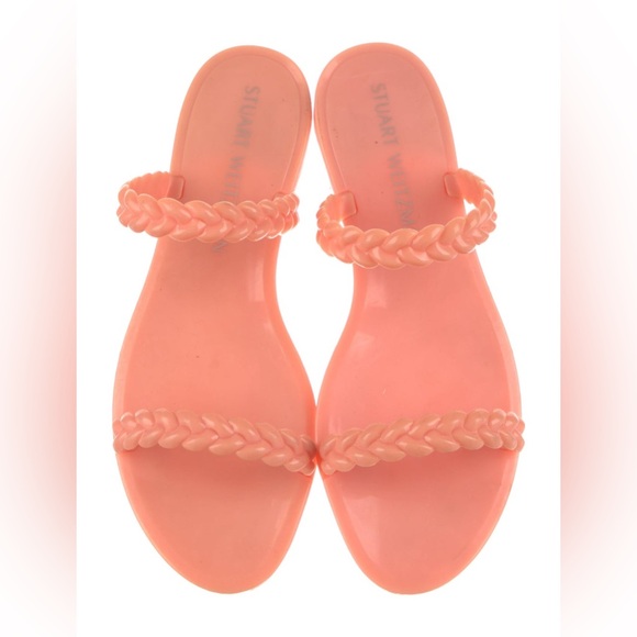 Stuart Weitzman Braida Sawyer Jelly Sandal size 12 - Picture 1 of 7